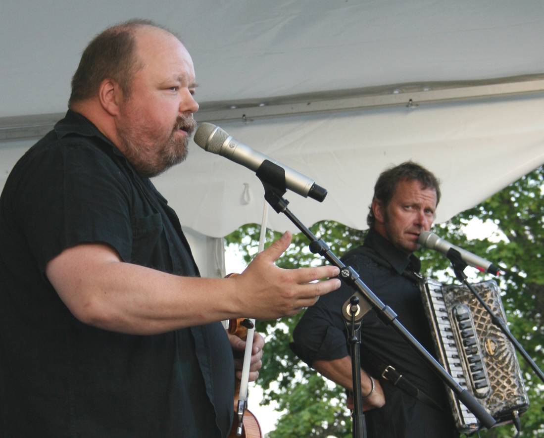 Kalle Moraeus och Bengan Jansson i Galtström 2010